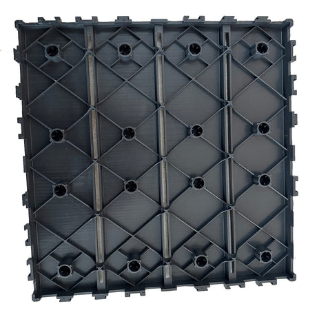 60 sq. ft Plastic Interlocking Deck Tiles,60 PCS,12"x12"(30 x 30cm) Waterproof Outdoor Flooring All Weather Use, Patio Floor Decking Tiles for Porch Poolside Balcony Backyard VVoodeinck