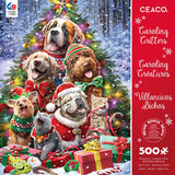 Ceaco - Larry Jones - Caroling Critters - 500 Piece Jigsaw Puzzle Ceaco