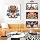 Stalente Diamond Painting Kits for Adults Flower, 5D Special Shape Diamond Art Kits for Beginners, Crystal Rhinestones Diamond Painting for Home Wall Decoration Gift 12×12inch, Lotus Stalente