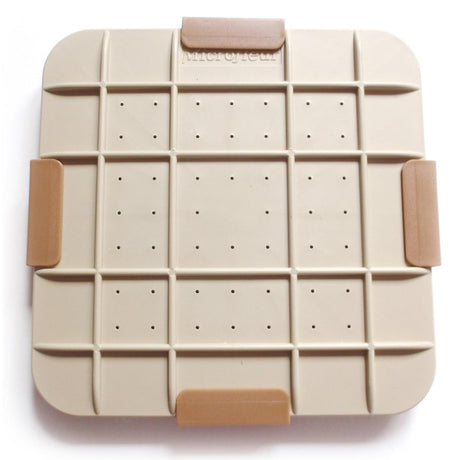 Microfleur Max Art Flower Presser Kit – Quick & Easy Pressing with Washable Cloth, Vibrant Color Retention, Fits Most Microwaves, 9" (23 cm) Microfleur