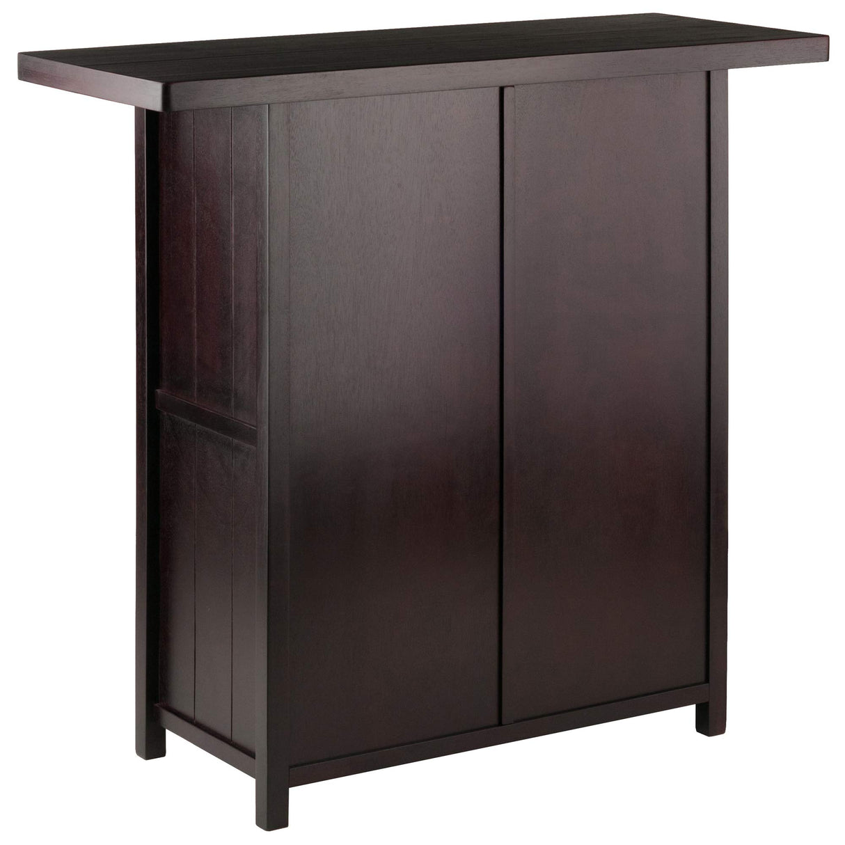 Winsome Macon Bar Wine Cabinet, Espresso Winsome