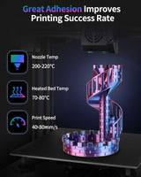 LANDU Silk Tri-Color PLA Filament 1.75mm 1Kg, Triple Color Silk PLA Filament, Silk Rainbow PLA Filament, Neatly Wound 3D Printer Filament, 3 in 1 Multi Color Filament +/-0.02mm, Silk Red Blue Green LANDU