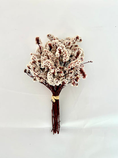 8 Pcs Mini Dried Flowers Bouquet, Mixed Natural Dried Flowers Gypsophila Bouquets Boutonniere Table Centerpieces Birthday Cake Flowers for DIY Crafts - WoodArtSupply