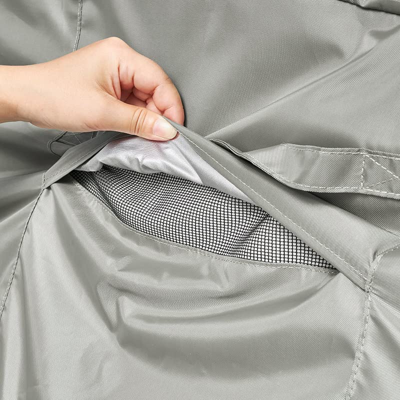 [monsoon] BBQ Grill Cover Waterproof Barbecue Grill Covers (55") Monsoon