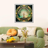 Stalente Diamond Painting Kits for Adults Tree of Life, 5D Special Shape Diamond Art Kits for Beginners, Crystal Rhinestones Diamond Painting for Home Wall Decoration Gift 12×12inch Stalente