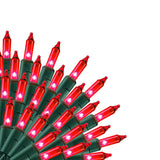 Uptotop Christmas 100 Count String Light, 20FT Plug in Waterproof String Light Decorations for Party Carnival Supplies, Outdoor Yard Garden Decor (RED) Uptotop