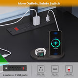 ADORNEVE Twin Size Loft Bed with L-Shaped Gaming Desk, Storage Drawers & Hutch, Expanded Safety Power Outlet, Metal Loft Bed Frame with RGB Lights, Space Saving for Teens, Black ADORNEVE