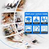 Compatible for Epson 502 Ink Refill Bottles for Ecotank ET-3760 ET-2850 ET-3850 ET-2760 ET-15000 ET-4760 ET-4850 ET-2750 ET-3750 ET-3830 Printers, Compatible for Epson 502 Ink (BK Pigment, C M Y Dye) SUBLIMAKER