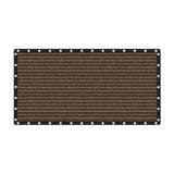 VICLLAX Shade Fabric Sun Shade Cloth Privacy Screen with Grommets for Patio Garden Pergola Cover Canopy 10x20 FT, Mocha VICLLAX