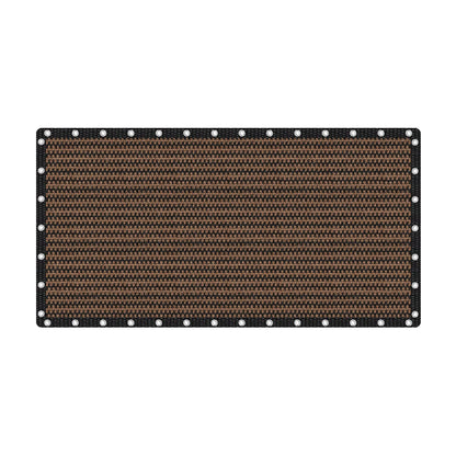 VICLLAX Shade Fabric Sun Shade Cloth Privacy Screen with Grommets for Patio Garden Pergola Cover Canopy 10x20 FT, Mocha - WoodArtSupply