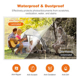 Bonsaii Laminator Machine with 5 Laminating Sheets, 9 Inch Thermal Laminating Machine for Doc/Posters/Photos, Compact Laminator for Home Office School, L421-Grey bonsaii