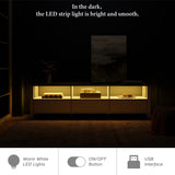 WAMPAT White TV Stand with Storage for 75 Inch TV, Modern TV Console Table for 65+ Inch TV, Entertainment Center with LED Light, Television Stands for Living Room Bedroom, 70 Inch WAMPAT