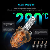 FLASHFORGE Adventurer 5M Pro 3D Printer, 600mm/s Max High-Speed 3D Printers with Auto Leveling, Dual Filtration System, Remote Monitoring, Quick Detachable Nozzle,Effective Cooling, Automatic Shutdown Voxelab