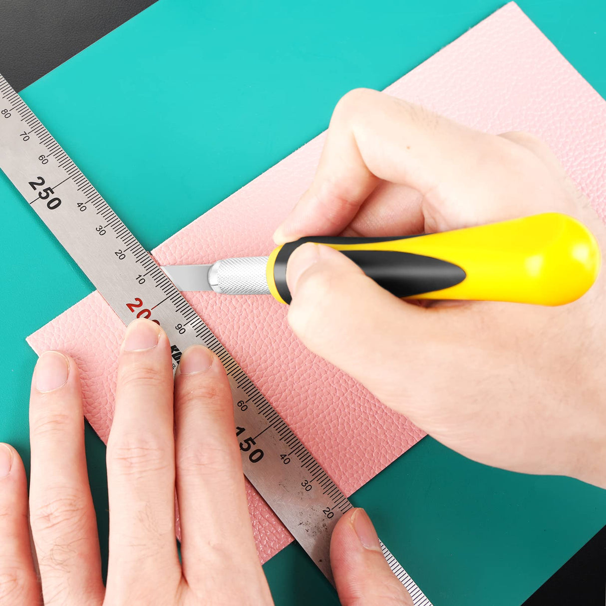 DIYSELF 16-Piece Craft Knife Set, Exacto Knife Set, 3-Piece Hobby Knife with 10-Piece Exacto Knife Blades, Precision Art Knife for Pumpkin Carving, Modeling, Exactly Knife, Pumpkin Carving Tools DIYSELF