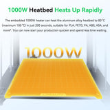 Creality Ender 5 Max 3D Printer, 3D Printing Machine with 700mm/s High-Speed Printing, 400 * 400 * 400 Large Print Area, 64-Point Auto Leveling 300℃ High Temp Precise Linear Rail Creality