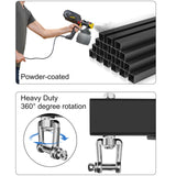 VivaZen Heavy Bag Wall Mount, Adjustable Wall Mount Punching Bag Hanger,Heavy-Duty Wall Bracket, Thickened Steel Plate and Stainless Steel kit for Home Gym Indoor Outdoor (900 LB Capacity) VivaZen