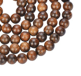 anzhongli Mala Beads Bracelet 108 8mm Beaded Bracelet Sandalwood Elastic anzhongli