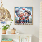 Valentine's Day Diamond Art Kits for Adults Beginner,Grandmas DIY Diamond Painting Kits 5D Diamond Dots Gem Art Crafts with Tools,Round Full Drill Funny Crafts for Home Wall Decor&Gift-12x12inch Fairyland JinWenn