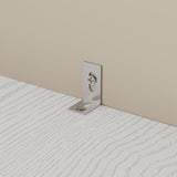 IRONCK Corner Bookshelf with Doors, 6 Tier Bookcase with Storage, Corner Shelf with Cabinet, Large Tall Bookshelf for Living Room, Home Office, Bedroom IRONCK