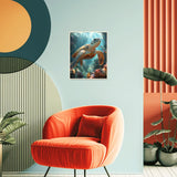 Sea Turtle Paint by Numbers Kit for Adults Beginner Animal Oil Painting Kit Adult Paint by Number Kits on Canvas DIY Painting for Beginners Art by Numbers Turtle for Gifts Home Wall Decor 16x20 Inch obterie