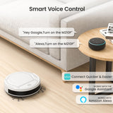 Lefant M210 Pro Robot Vacuum Cleaner, 2200Pa Powerful Suction, 120 Mins Runtime, Automatic Self-Charging, Wi-Fi/App/Alexa Control, Ideal for Pet Hair, Hard Floor and Low-Pile Carpet Lefant