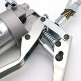 LockNLube Professional Dual-Mode Pistol Grip Grease Gun. Includes LockNLube® Grease Coupler, high-quality 20" hose and in-line hose swivel. LockNLube