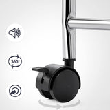 Yaheetech 20 Drawers Rolling Storage Cart Multipurpose Movable Organizer Cart Tools Scrapbook Paper Organizer on Wheels, Black Yaheetech