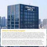 Official Creality Hyper PLA Filament 1.75mm, High Speed PLA 30-600mm/s 3D Printer Filament, Dimensional Accuracy +/-0.02mm, Fit Most FDM 3D Printers, 1KG(2.2lbs) Spool Gray Creality