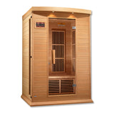 DYNAMIC SAUNAS Maxxus Toulouse MX-K206-01 Low EMF (Under 8 MG) FAR Infrared Sauna - Curb Side Delivery… DYNAMIC SAUNAS