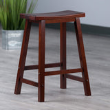 Winsome 94084 Satori Stool, 24", Walnut Winsome