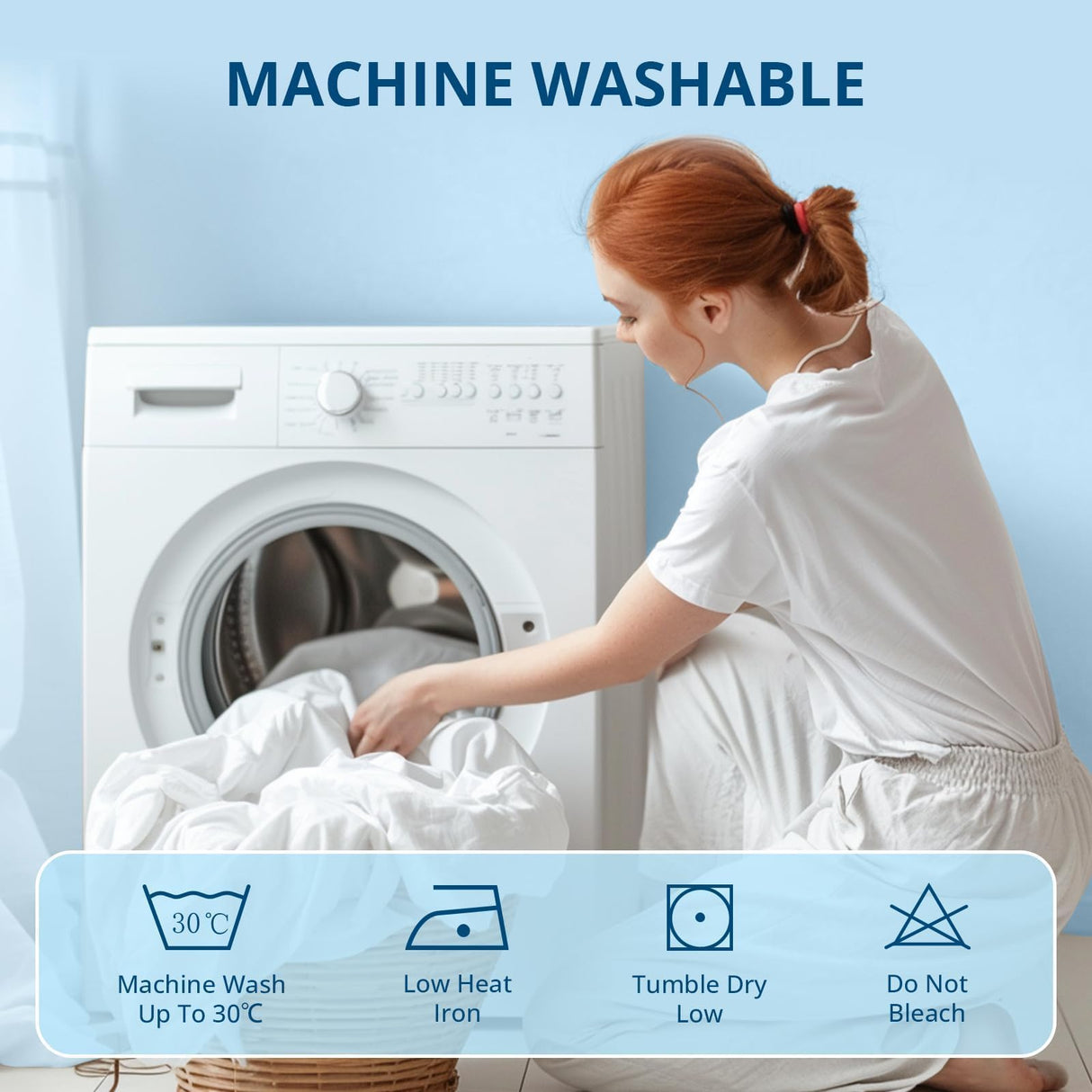 YUGYVOB Mattress Pad Extra Thick, Cooling, and Breathable Twin Mattress Topper 8-21" Deep Pocket Soft Down Alternative Fill YUGYVOB