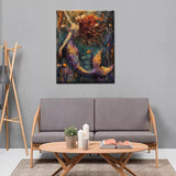 Tucocoo Abstract Mermaid Paint by Numbers for Adultss Beginner Beauty Painting Kits for Adults DIY Acrylic Painting Paint by Numbers Kits on Canvas Home Wall Decor 16x20Inch Frameless Tucocoo