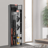 VEVOR Gun Safe for 2 Rifles, Equipped with Locking Mechanism & Digital Code Entry, Fast-Access Firearm Storage Unit with Adjustable Shelf & Handgun Holder, Secure Rifle Keeper for Household Use VEVOR