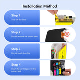 KOTANG LC203XL LC201 Ink Cartridges Compatible for Brother LC203 LC201 High Yield Work with Brother MFC-J480DW MFC-J880DW MFC-J4420DW MFC-J680DW Printer (BK/CMY, 4 Pack) KOTANG