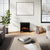 Modern Ember Smart Digital 3-Sided Electric Fireplace Stove Heater | LED Multiple Flame Colors, Works with Wi-Fi App, Alexa and Google | Remote Included | Optional Crackling Sound | Black Modern Ember