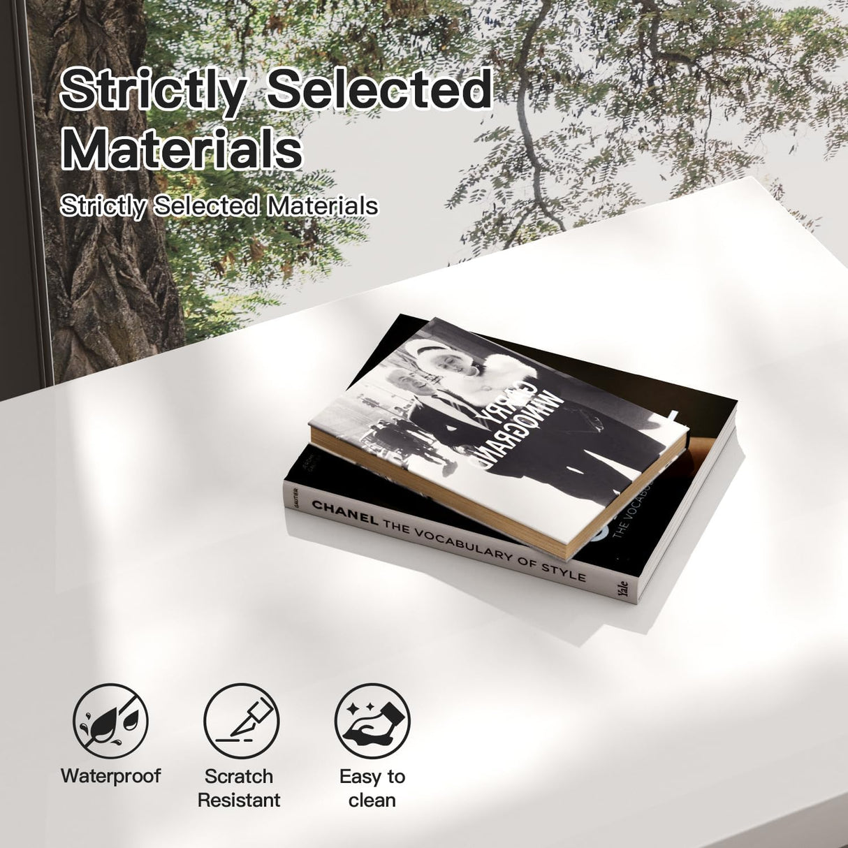 OneBlis 71.5" Bookshelf and Bookcase, 6-Tier Bookshelves with Cabinet Doors, Tall Display Shelves with Storage for Home Office, Living Room (White) OneBlis