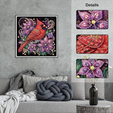 Acudotr Diamond Painting Kits for Adults Cardinal, 5D Special Shape Diamond Art Kits for Beginners, Crystal Rhinestones Diamond Painting for Home Wall Decoration, 12×12 Inch Acudotr