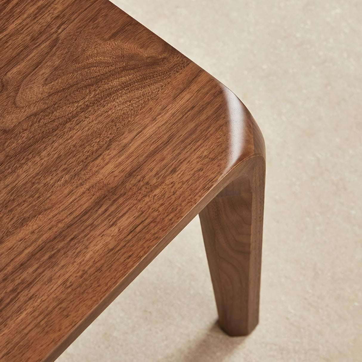 Natural Wood Bench for End of Bed Modern Dining Table Bench Backless Rounded Corners Entry Way Benches with Solid Legs for Foyer Bedroom Living Room(55.1in/140cm) Generic