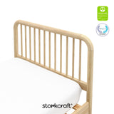 Storkcraft Next Porto Twin Bed (Natural) – GREENGUARD Gold Certified Fits Standard Twin Mattress, Sleek and Elegant Design, Easy to Assembly, Easy-to-Match Style STORKCRAFT