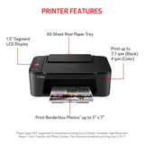 Canon PIXMA TS3520 Compact Wireless All-in-One Printer, Black Canon