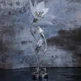 3D Flower Puzzle Metal Model Kit, 3D Metal Puzzle Adult, 3D Mechanical Model，Brain Teaser Puzzles DIY Assembling Flower for Stress Relief for Teenagers and Adults ZUNPINSPACE