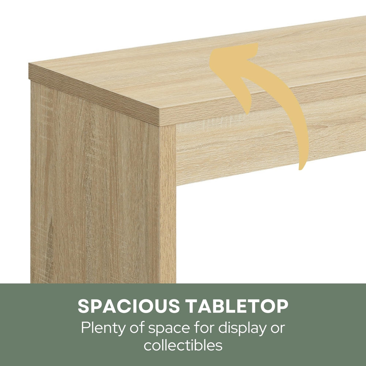 Convenience Concepts Northfield Console Table 48" - Modern Living Room Sofa Table, Contemporary Entryway Hall Table, Foyer Display Table, Weathered White Convenience Concepts