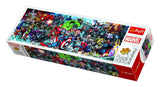 Trefl Marvel Avengers Panorama 1000 Piece Jigsaw Puzzles for Adults & Children Aged 12+ Marvel Universe Wide Panoramic Puzzle Trefl