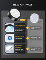 swesara Stick on Lights with Remote Shelf Battery Operated Push Lights Small Led Bookshelf Above Cabinet Lighting 2 Pack Black swesara