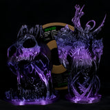 PLA Filament 1.75mm, 3D Printer Filament Silk Black Purple Color Changing, Silk PLA Filament, 3D Printing Filament 1.75 +/-0.02mm, 1kg OVVNYXE