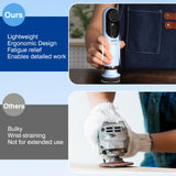 LET'S RESIN 4-in-1 Electric Resin Sanders and Polisher, 2000mAh*2 Large Battery Capacity, Powerful 3-Speed, LCD Display, Compact and Lightweight for Resin Grinding, Glass, Metal, Jade,etc LET'S RESIN