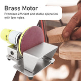 Electric Disc Grinder, Disc Combo Sander Polisher Sanding Machine 3in for Wood Plastic Glass AC 110‑240V Fafeicy