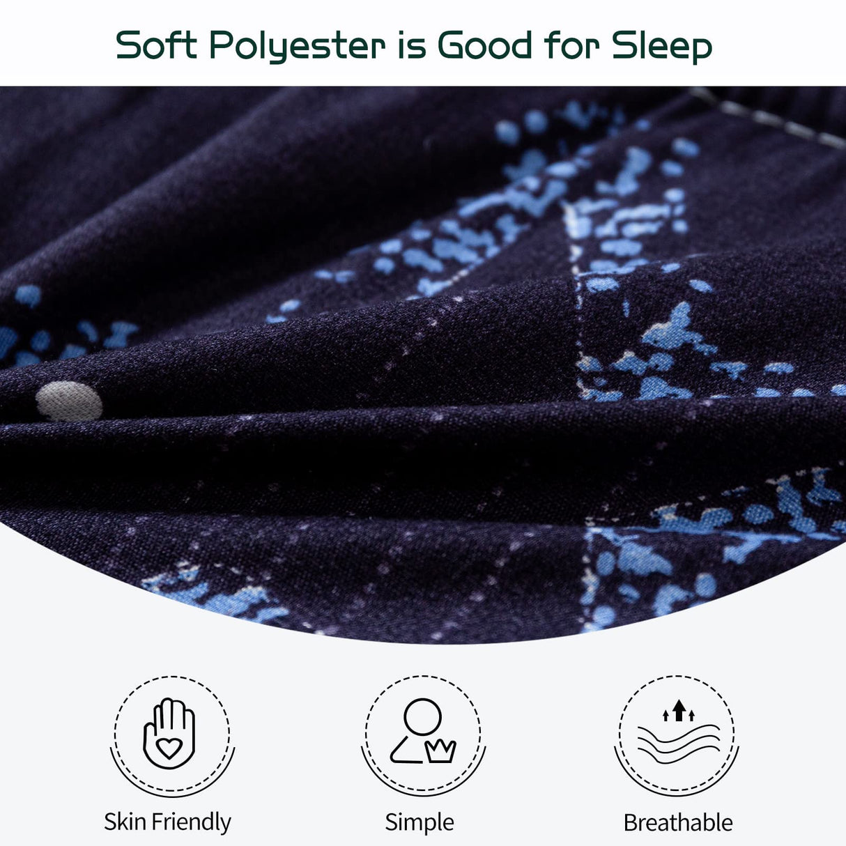 MAXYOYO Black Moon and Star Futon Mattress, Japanese Floor Mattress Quilted Bed Mattress Topper, Extra Thick Folding Sleeping Pad Breathable Floor Lounger Guest Bed for Camping Couch, Twin MAXYOYO