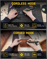 Fanttik T1 Max Soldering Iron Kit, Cordless Soldering Iron, 7 Seconds Fast Heating(390°F-840℉), Auto Sleep, 4 Precision Soldering Tips(C210), 360° Swivel Stand, Soldering Iron for Precision Repair Fanttik