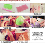 Bysincy 5D Diamond Painting Kits for Adults Halloween Diamond Arts Horror Diamond Painting DIY Full Round Drill for Home Wall Decor and Adults Kids Holiday Gift Bysincy